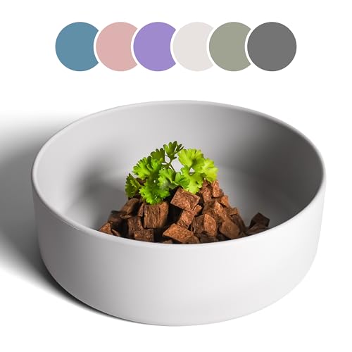 ne&no® Silikon Fressnapf 1200 ml für kleine und mittelgroße Hunde | Futternapf Hund rutschfest | Hunde Trinknapf | Hundenapf