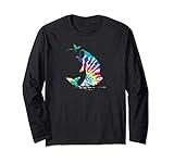 fischer bindung einstellen tabelle Tie Dye Fishes Angeln T-Shirts für die Fischer Fischerinnen Mädchen Kerl Papa Vater Fliege Eis Boot See Seen Ozean Meer Rute Angelhaken Köder Elritze Thunfisch Forelle Salz Salziges Haar Sand Sandale Segel Segeln Fischer Schmutz Wurm Forellen Bässe