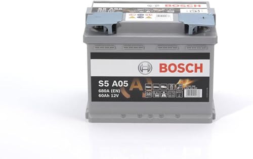 Bosch S5A05 - car battery - 60A/h - 680A - AGM technology…