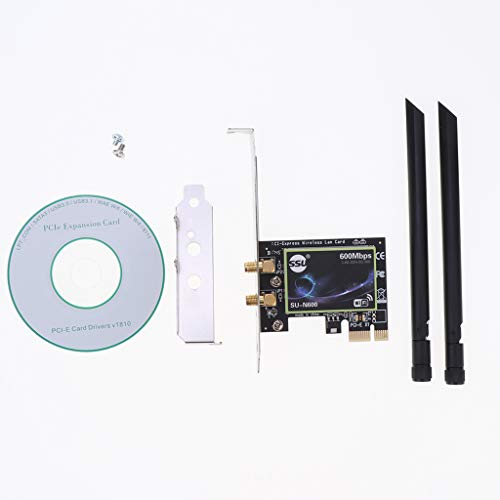 PCI Wireless WiFi Card USB, Bluetooth PCI-Express Network Adapter Kit, 2.4G/5G Dual Band, para Compu