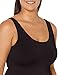 Yummie womens Seamless Reversible Shapewear tank top and cami shirts, Black, Medium-Large US