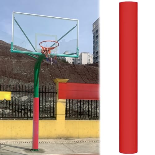 Rembourrage de poteau de basket rouge Ø220mm toutes saisons
