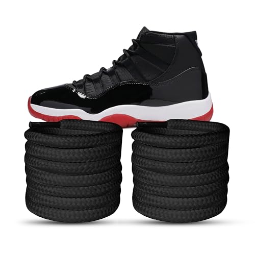 Proof Culture Premium Jordan 11 Laces - Oval Thick Shoe Laces for Sports and Gym - Round Shoe Laces Replacement