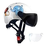 Conception légère pour un confort optimal : Avec un poids de seulement 650 g, ce casque de moto pour enfant est incroyablement léger, réduisant ainsi la fatigue des enfants. Il leur permet de se déplacer librement sans se sentir encombrés, que ce soit pour une balade au parc ou dans le quartier.