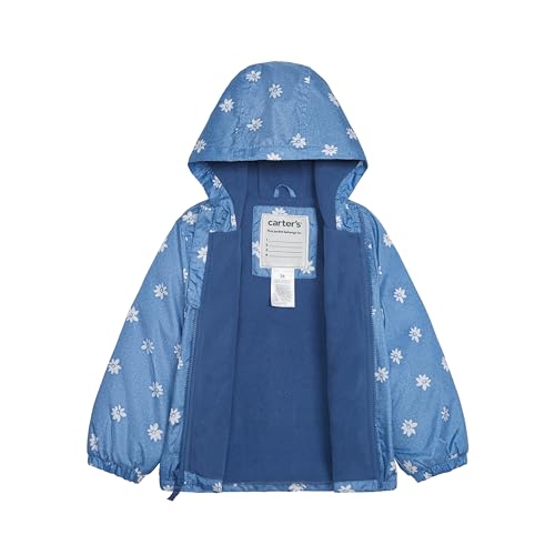 Carter's Girls' Fleece-Lined Midweight Hooded Jacket Baby Toddler and Kids2