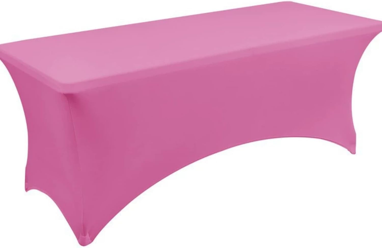 KIJyfgTR Stretch Tablecloth, Machine Washable, Ideal For Parties And Banquets(Purple,6FT 183x76cm)