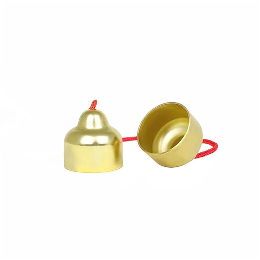 Layfuz Copper Hand Bells Musical Bells Orff Percussion Instrument Toy Bell Classroom Musical