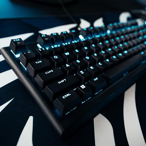 Alienware Tenkeyless Gaming Keyboard - AW420K - Dark Side of The Moon - Wired, Programmable, Cherry MX Red, USB, AlienFX RGB / 16.8 Million Colours - image 9