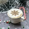 EVEBOT Coffee Latte Art Machine EB-Pro Customized Photo, Text, LOGO Printing Cake Desserts DIY Personalized Decoration for Cafes Bars Museums, Brown FancyBox - Black