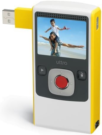 Flip Ultra Video Camera - Yellow, 4 GB, 2 Hours (2nd Generation)