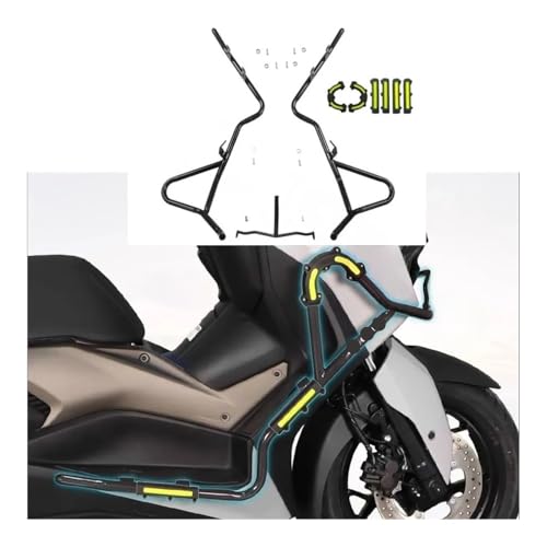 Accessoires de modification XMAX300 2023 acier Premium
