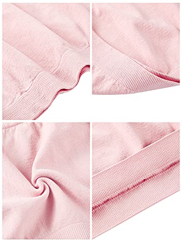 4 Pieces Women's Bandeau Bra Strapless Bralette Seamless Bandeau Non-Padded Stretch Top Bra(Light Blue, Pink, White, Black, Small) #TOP4