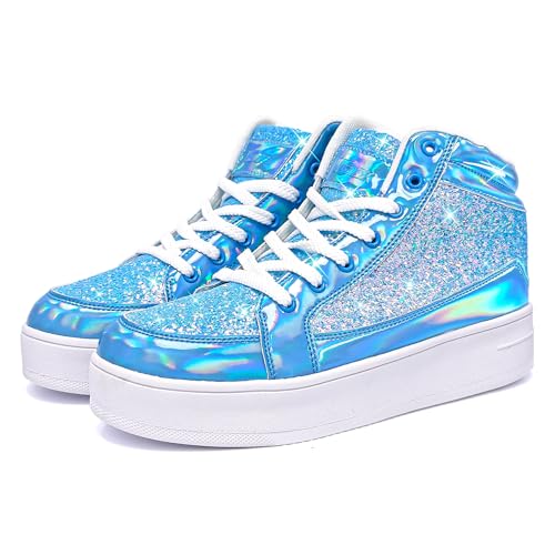 Image of IGxx Women Platform Glitter Sparkly Dressy Sequin Disco Sneakers