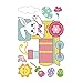 Aufkleber zu Ostern, Oster Sticker, Ostereier Fensterdekoration, Oster-Fensterbilder, Fenstersticker Schmetterling Blumen Eier Aufkleber Ostern, Fensterdekoration Ostern, Ostern Dekorationen