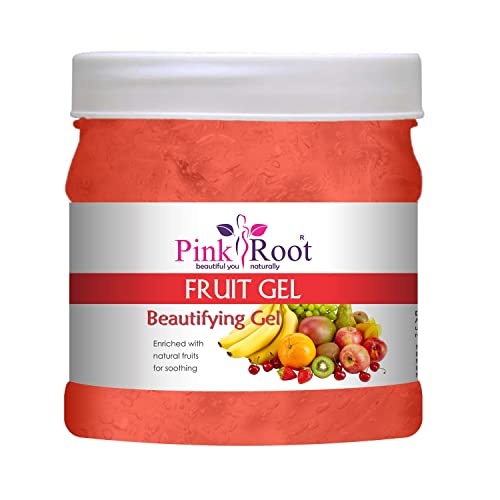 Image of Pink Root Gold Scrub 500gm with Fruit Gel 500gm