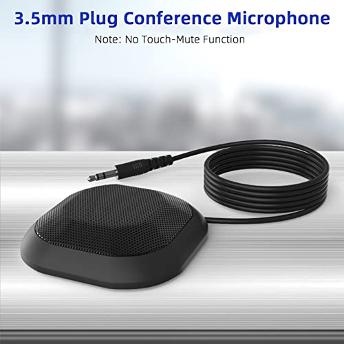 Microphone de bureau omnidirectionnel pour visioconférence et télétravail sur PC portable - 5