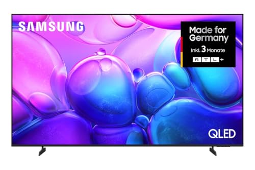 Samsung QLED 4K Q6FA 75 Zoll (189 cm) UHD Fernseher, 100% Farbvolumen für satte Farben, Quantum HDR, 4K Upscaling, Knox Security, Kostenlos 900 Sender TV Plus, Samsung Vision AI Smart TV