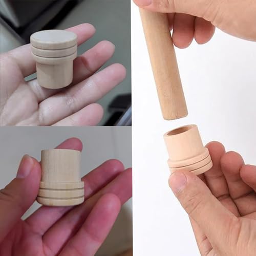 Image of 8 Pack Moxa Rolls Extinguisher Wooden Moxa Sticks Extinguisher Moxa Roll Holder End Tips Stand for Moxibustion Mugwort Sticks Mugwort Rolls Wormwood Stick Safely Extinguishing Moxa Sticks