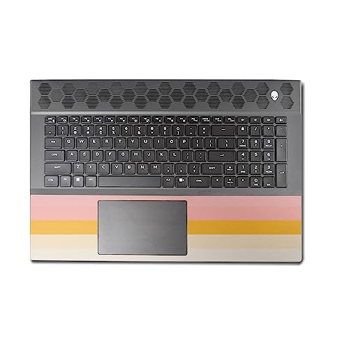 Image of MightySkins Skin Compatible with Alienware M18 R1 (2023) Full Wrap Kit - Horizon Stripes | Protective, Durable, and Unique Vinyl Decal wrap Cover | Easy to Apply & Change Styles | Made in The USA