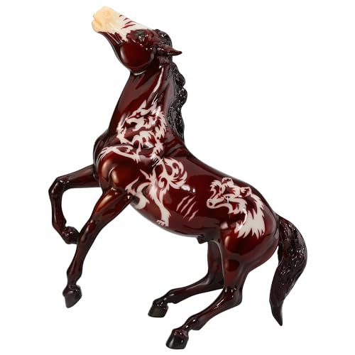Breyer Traditional Series | Beowulf | 2024 Halloween Horse | Glow in The Dark | Horse Figurine | Model #B-TR-10118