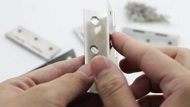 Cerniere In Acciaio Inox 75x50 Mm - Kit 6 Pezzi Con Viti - Per Porte, Armadi, Mobili - Ruotano 270 Gradi - Foto 8