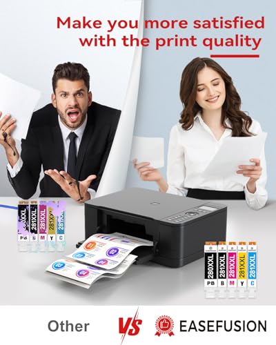 Image of 15 Pack 280XXL 281XXL 280 281 XXL Ink Cartridges to TR8620a TR8600 TR8620 TR8520 Ink Replacement for Canon PGI-280 CLI-281 XL to TR7520 TS702a TS9520 TS9521C TS6120 TS6220 TS9120 TS6320 TS8220 Printer