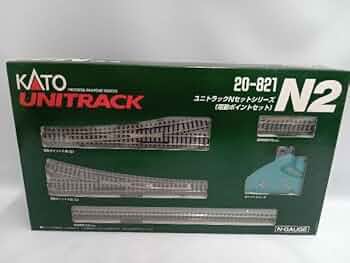 KATO ユニトラックシリーズ　電動ポイントセット　20-821 N2 Amazon.co.jp: KATO 20-821 N2 ユニトラックセットシリーズ