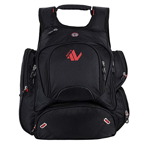 Image of Anva 35 Ltrs Backpack Laptop Bag Black BP01