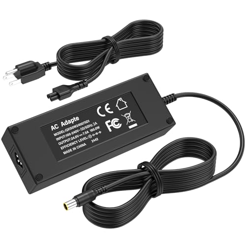 24V 180W Generator Charger for Jackery 1000 Portable Solar Generator Power Station Power Cord AC...