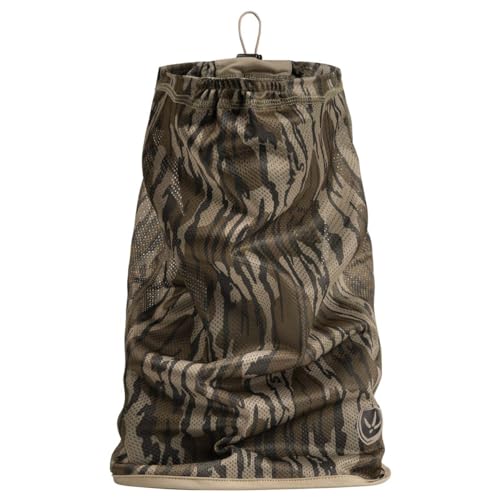 Blocker Outdoors Finisher Loose Fit Mesh Hunting Face Mask for Hunting (One Size, MO Bottomland Original)