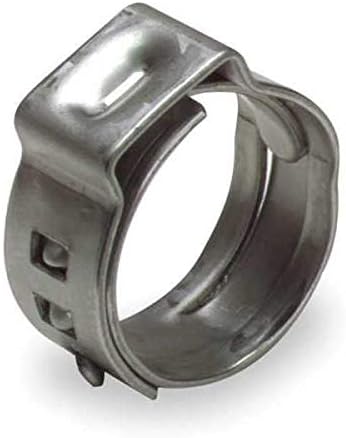 Hose Clamp, SS, Nom.Size. 1-1/4 In., PK100