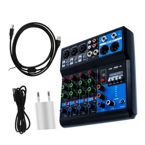 Console de mixage audio USB idéale pour enseignement en ligne stable