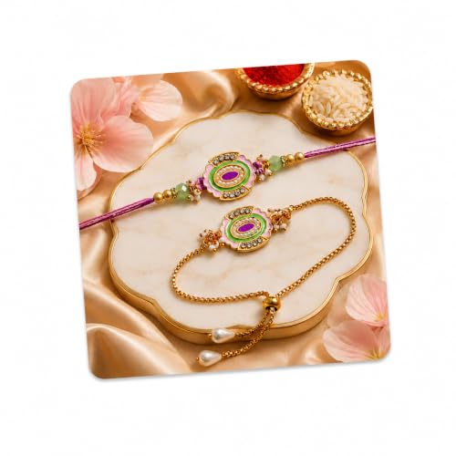 Image of Dreamica Rakhi For Brother, Designer Rakhi Set for Brother