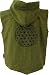Produktbild GURU SHOP Goaweste, Festival Herren Weste mit `Flower of Life` Druck, Grün, Baumwolle, Size:XL, Jacken, Strickjacken, Ponchos Alternative Bekleidung