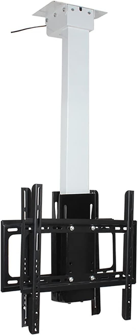 Soporte para TV, Soporte Pared para TV, Soporte Techo motorizado para TV, Elevador eléctrico para TV con Control Remoto, Altura Ajustable 51.1 a 78.8 Pulgadas, Compatible con televisores 32 a 65 PU