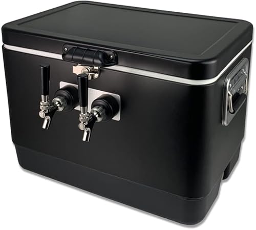 Miniatura 8 de Coldbreak JOCK-2TR-WHT54 Jockey Box 54 cuartos de galón color blanco