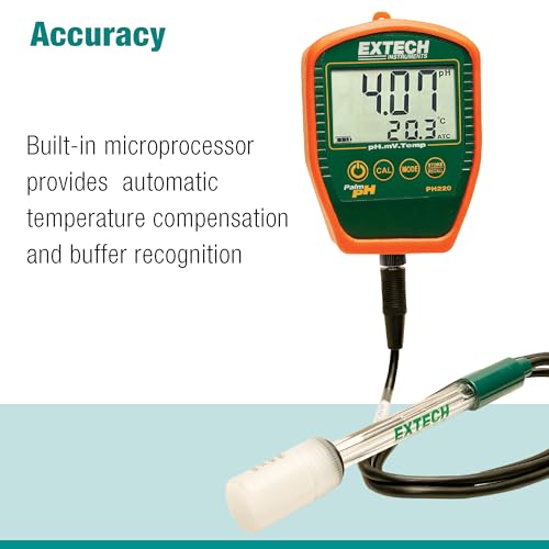 Extech PH220-C Waterproof Palm Ph Meter thumb #4