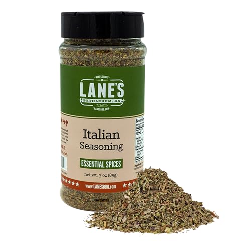 Lane's Italian Seasoning Blend, 3 oz - Premium Italian Herbs Seasoning for Pasta, Pizza & Sauces, Authentic & Aromatic Flavor, All Natural, Gluten-Free Herbs, Spices and Seasonings, Made in USA