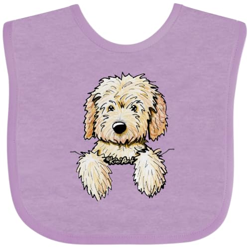 Image of inktastic Pocket Goldendoodle Baby Bib - KiniArt