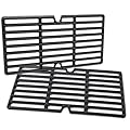 Hisencn 16.5'' Cooking Grates for Members Mark MM-G2001-AB 2 Burner Gas Grill, Cast Iron Grates for Charbroil 463660421 463675016P1 466642316 463660021 463654022 463632320 463644220N, 2 Pack