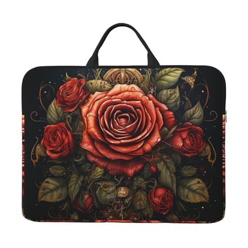 Funda para laptop 14 pulgadas para mujer y hombre rosada gótica miniatura 1