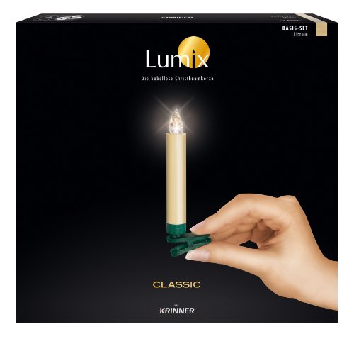 Krinner 74222 LUMIX CLASSIC - Set 10 candele
