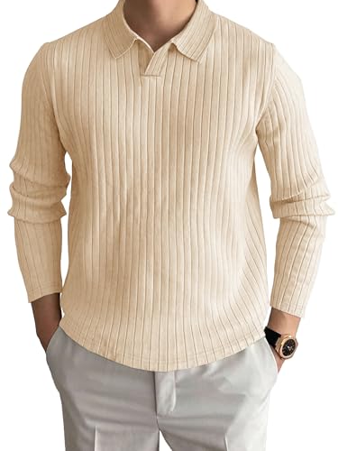 Image of Noble Monk Relax Fit |Textured| Lycra | Polo Neck T-Shirt