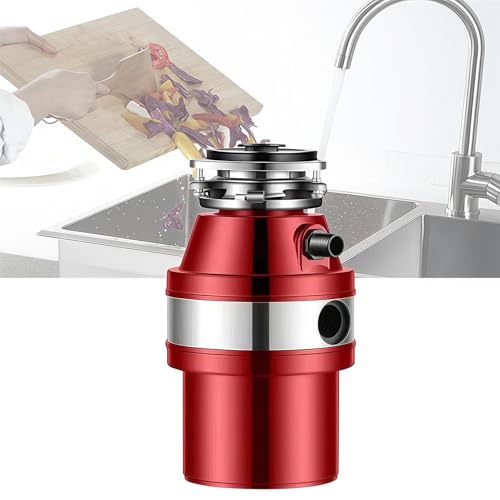 Broyeur de déchets alimentaires à faible bruit pour évier de cuisine, broyeur électrique pour fruits, légumes et os, broyeur à ordures en acier inoxydable