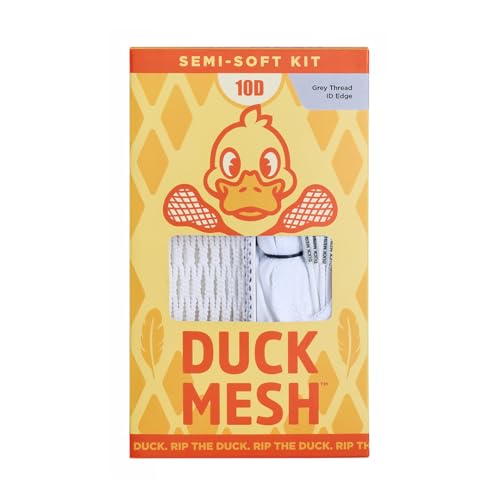 Duck Mesh Semi-Soft Lacrosse Mesh Kit - Includes Mesh & Strings