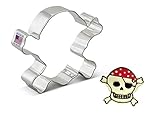 Ann Clark Cookie Cutters Skull and Crossbones Cookie Cutter, 4.5