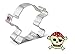 Ann Clark Cookie Cutters Skull and Crossbones Cookie Cutter, 4.5"