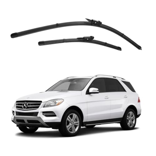 Image of Oshotto Frameless (O.E.M Type) Wiper Blades Compatible with ML 350 Old (26 inch / 22 inch)
