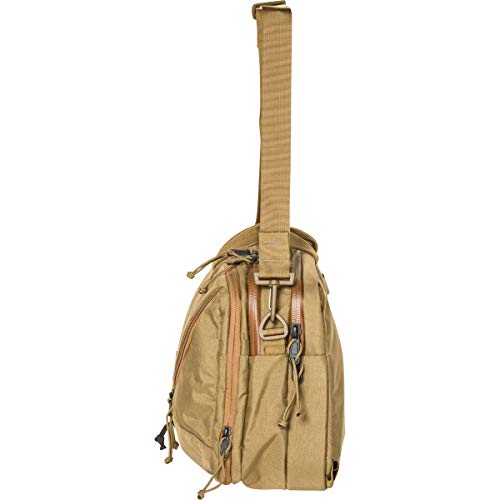 MYSTERY RANCH 3 Way Briefcase - Carry as Tote, Backpack and Shoulder Bag, Coyote, 22L