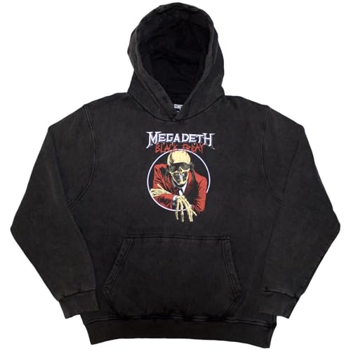 Megadeth Vestes à Capuches Rock Off en coton premium avec finitions soignées